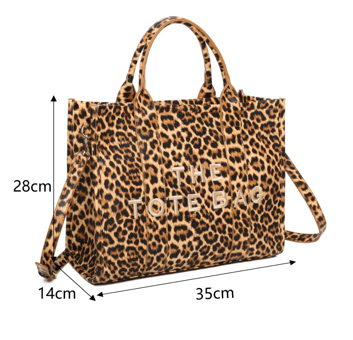 JM1595 CheetaTote Bag